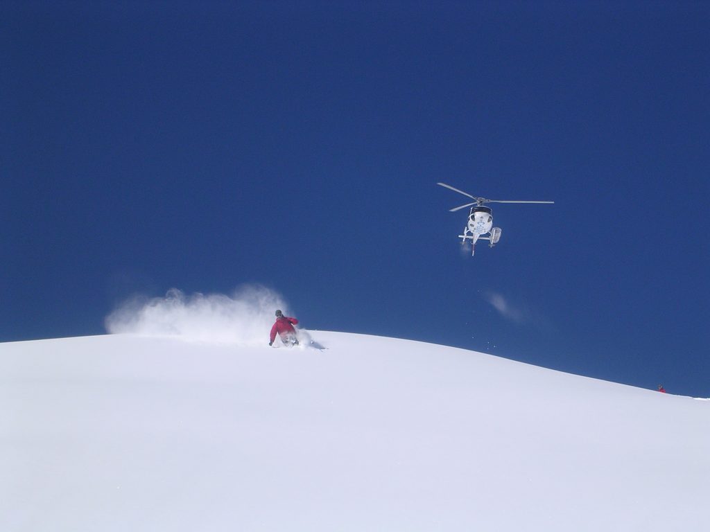 heli-ski