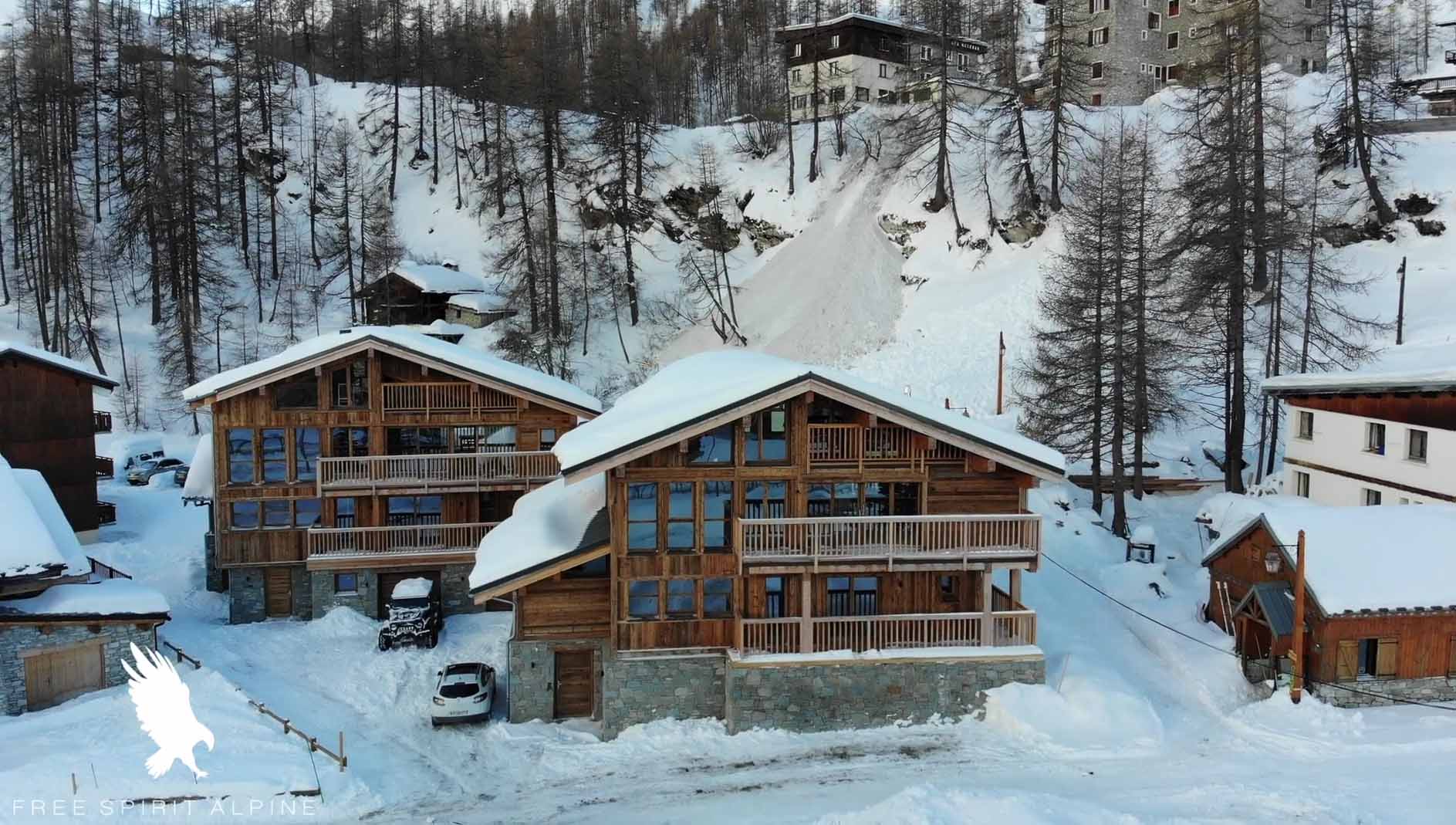 Ski in Ski Out New Chalets for Sale in Tignes Free Spirit Alpine