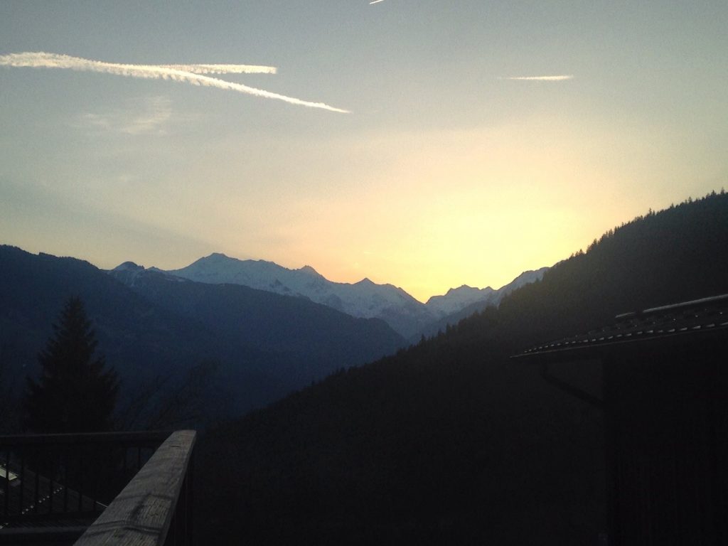 balcony view Meribel Les Allues